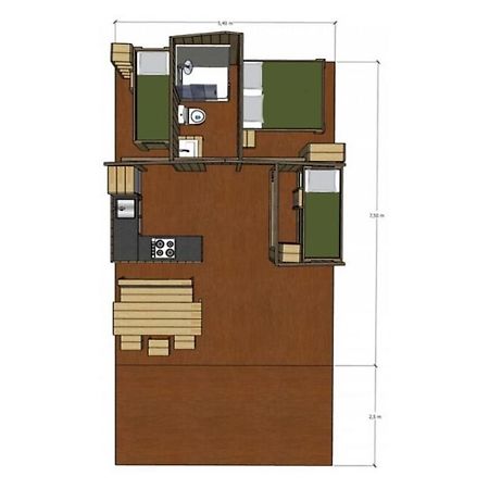 Lodgetent Goebelsmuhle エクステリア 写真